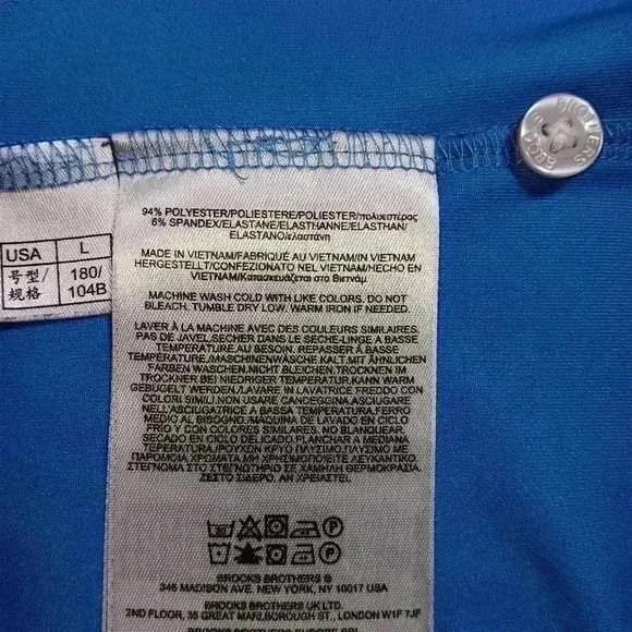Brooks Brothers short sleeve polo. Men's size L - Picture 9 of 9